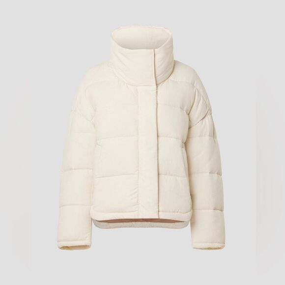 OOFWEAR Cream Puffer Jacket size 40 Italy/ US 2 - Picture 1 of 13